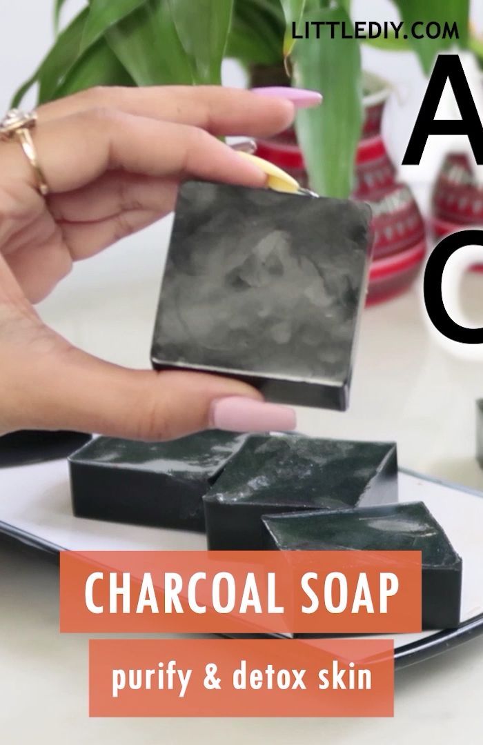 Charcoal soap recipe - purify and detox skin - Charcoal soap recipe - purify and detox skin -   19 diy Soap charcoal ideas