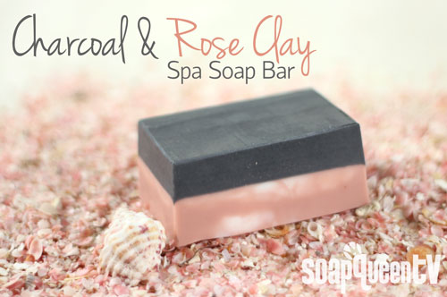 Charcoal and Rose Clay Spa Bar  - Soap Queen - Charcoal and Rose Clay Spa Bar  - Soap Queen -   19 diy Soap charcoal ideas