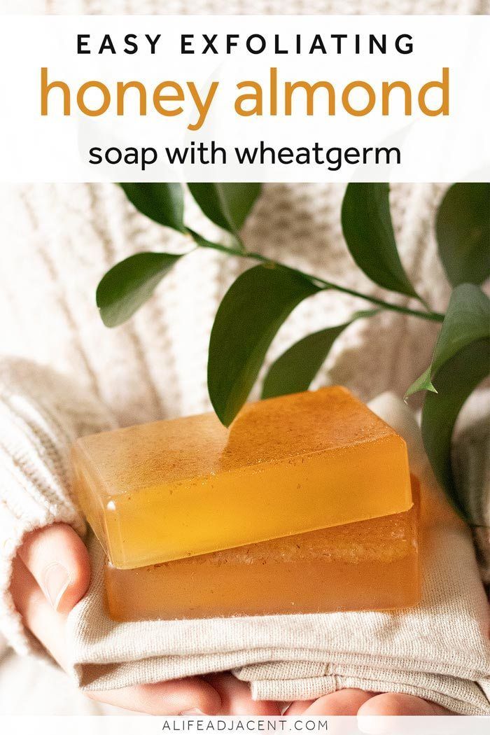 DIY Honey Almond Soap with Wheatgerm - DIY Honey Almond Soap with Wheatgerm -   19 diy Soap for dry skin ideas