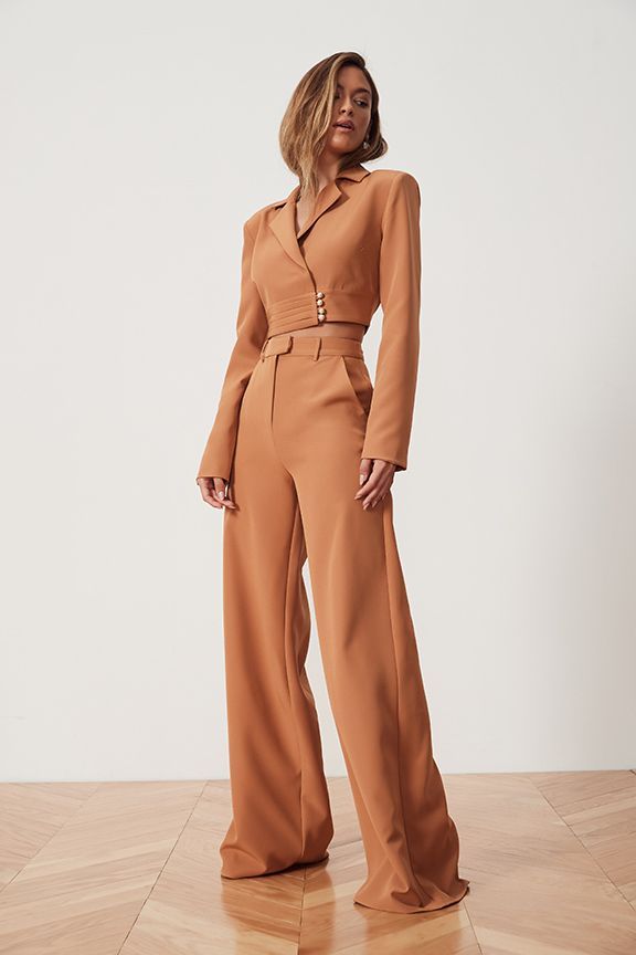 Song of Style Matilda Pant in Cedar Brown - Song of Style Matilda Pant in Cedar Brown -   19 style Chic pantalon ideas