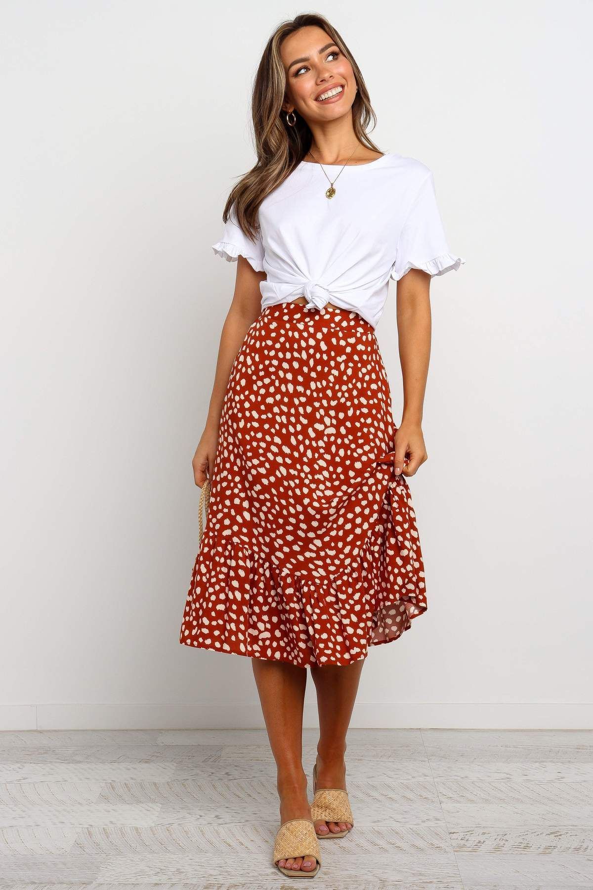 Anderson Skirt - Rust - Anderson Skirt - Rust -   19 style Summer modest ideas