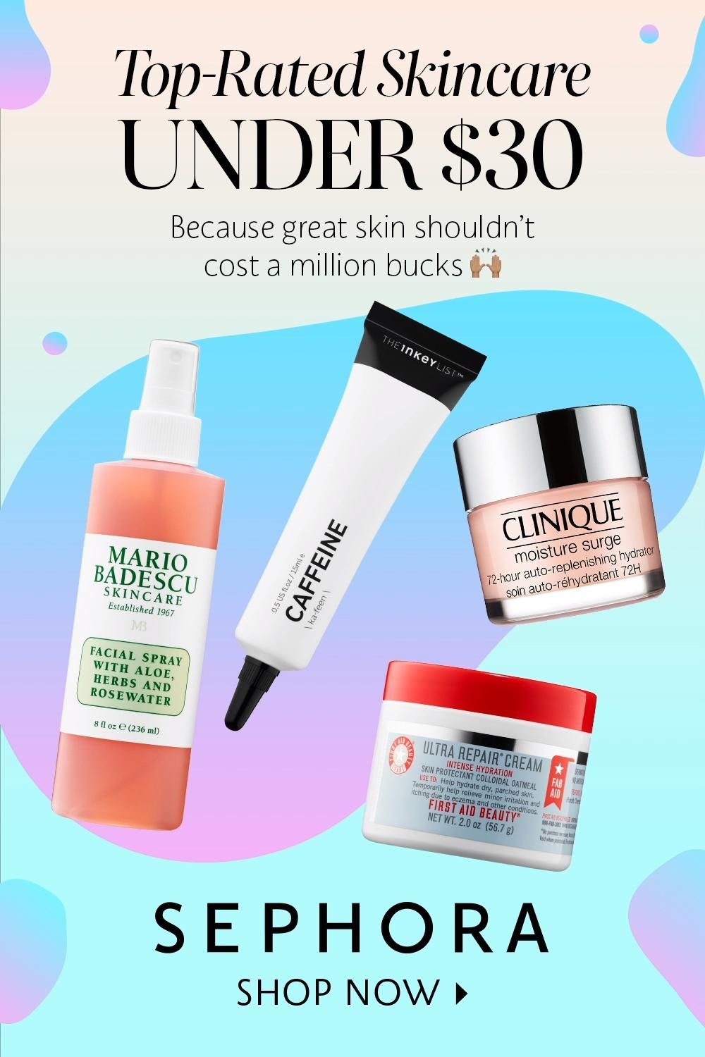 Top-Rated Skincare Under $30 - Top-Rated Skincare Under $30 -   19 top beauty Products ideas