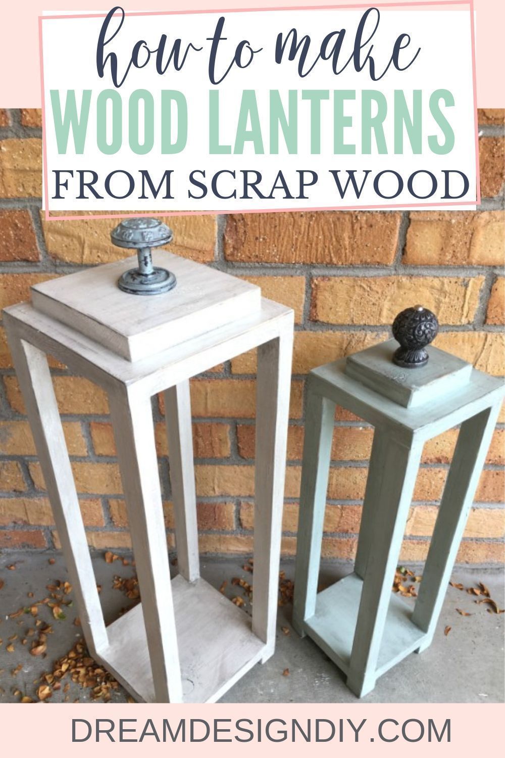 How to Make Wood Lanterns from Scrap Wood - Easy Woodworking Project - How to Make Wood Lanterns from Scrap Wood - Easy Woodworking Project -   19 vintage diy Projects ideas