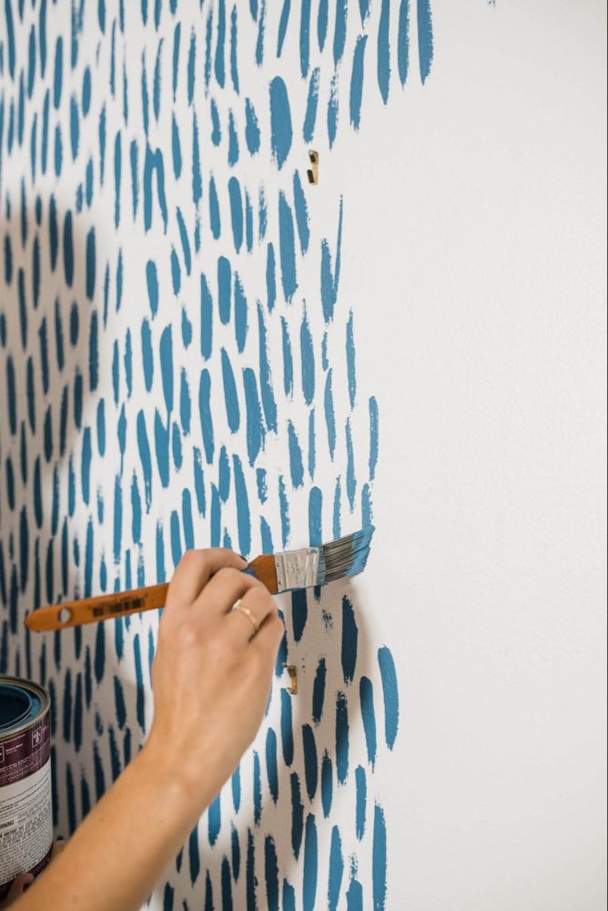 DIY Brushstroke Accent Wall Tutorial | My Style Vita - DIY Brushstroke Accent Wall Tutorial | My Style Vita -   24 diy Decorations wall ideas