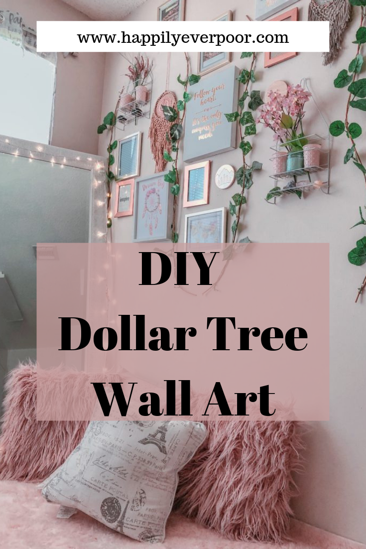 Dollar-Tree Wall Art (Inspirational Ideas) | Happily Ever Poor - Dollar-Tree Wall Art (Inspirational Ideas) | Happily Ever Poor -   24 diy Decorations wall ideas