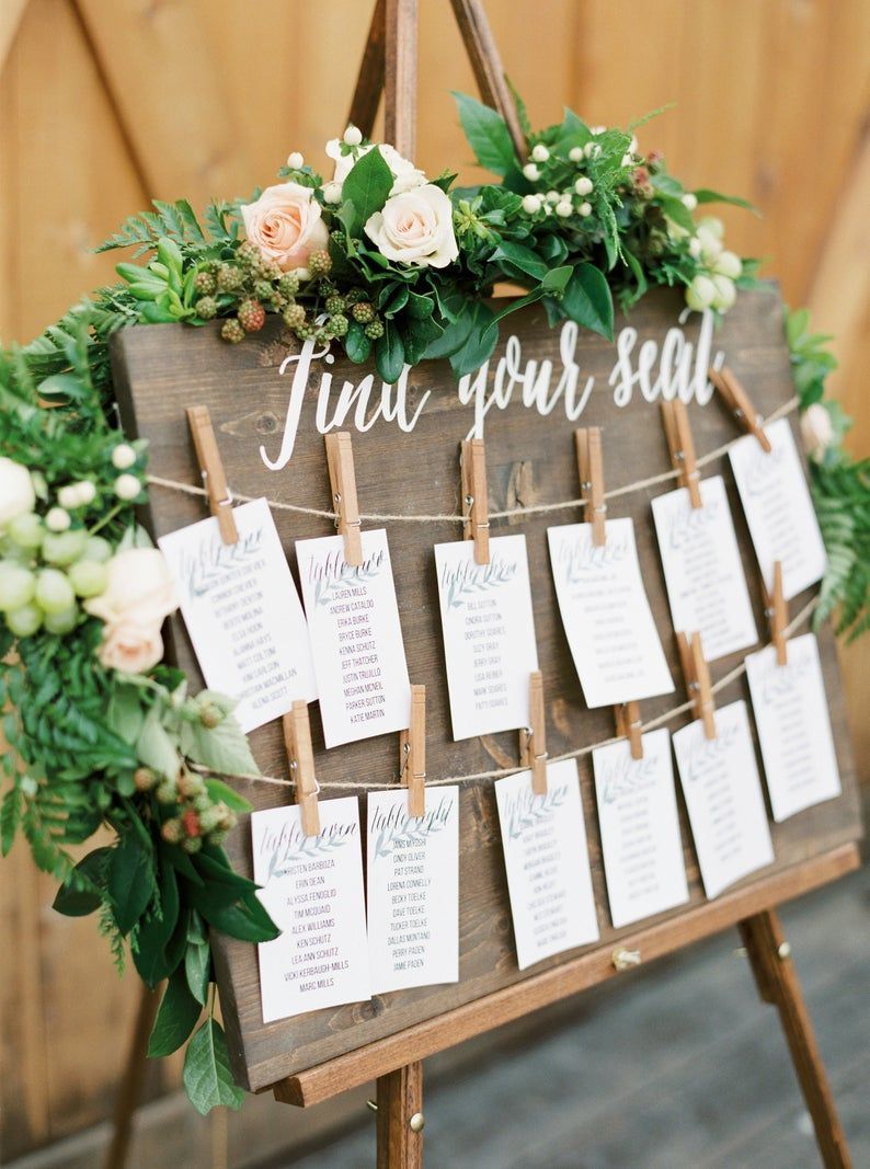 Find Your Seat Handcrafted Wedding Sign // Handpainted Wedding Seating Sign // Seating Chart Sign - Find Your Seat Handcrafted Wedding Sign // Handpainted Wedding Seating Sign // Seating Chart Sign -   25 diy Wedding seating chart ideas