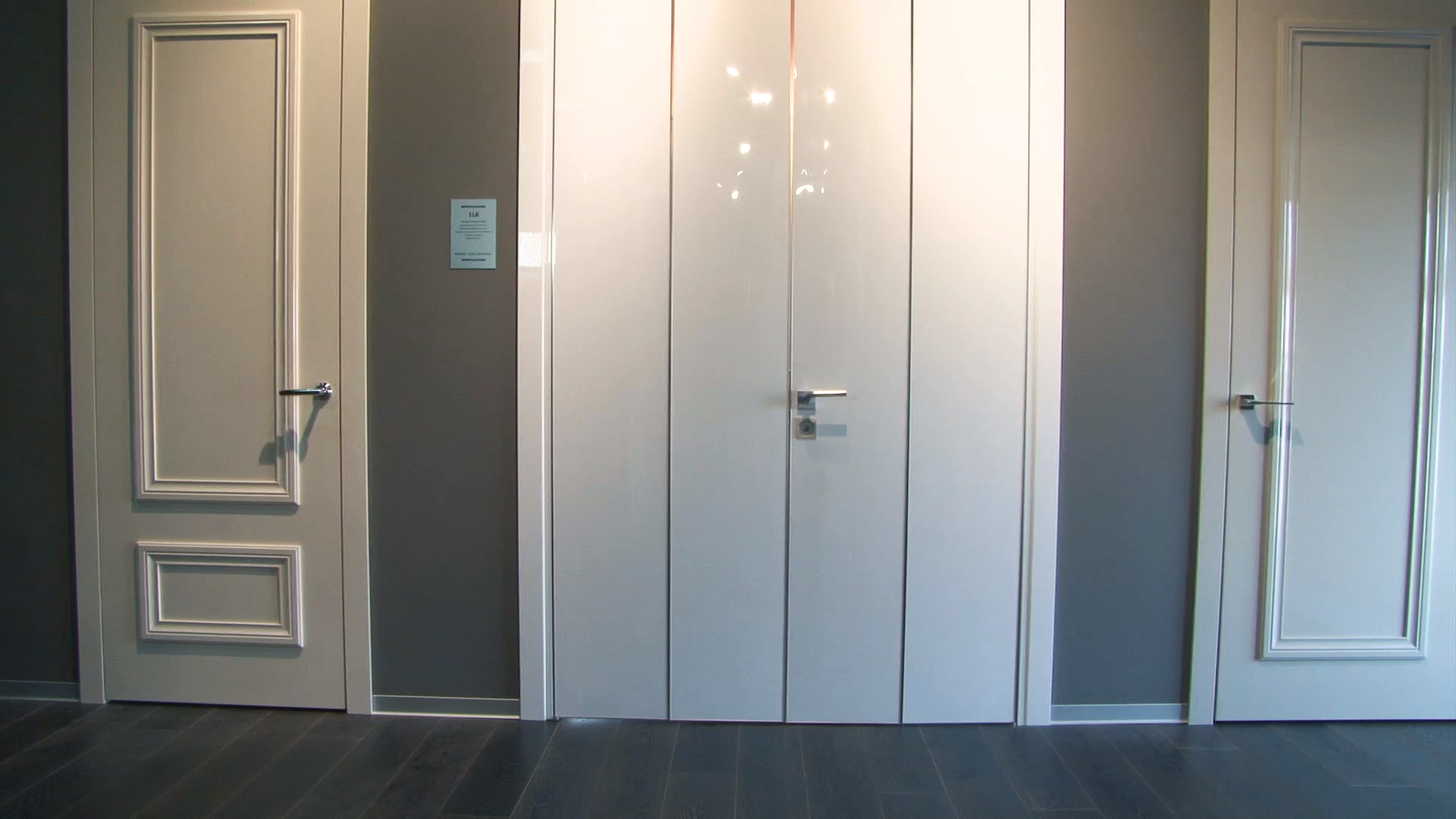 Compact 180 - Folding Door System - Compact 180 - Folding Door System -   fitness Room door