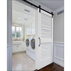 Pacific Entries 36 in. x 84 in. Plantation Louver 2-Panel Primed Wood Barn Door with Sliding Door Hardware Kit, White - Pacific Entries 36 in. x 84 in. Plantation Louver 2-Panel Primed Wood Barn Door with Sliding Door Hardware Kit, White -   25 fitness Room door ideas