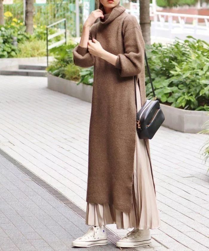 Sweater Dresses With Hijab Style - Zahrah Rose - Sweater Dresses With Hijab Style - Zahrah Rose -   12 style Outfits hijab ideas