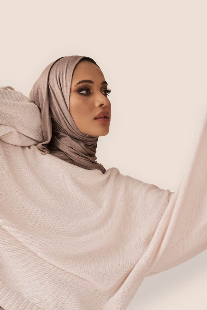 Premium Jersey Hijab - Pewter - Premium Jersey Hijab - Pewter -   12 style Outfits hijab ideas
