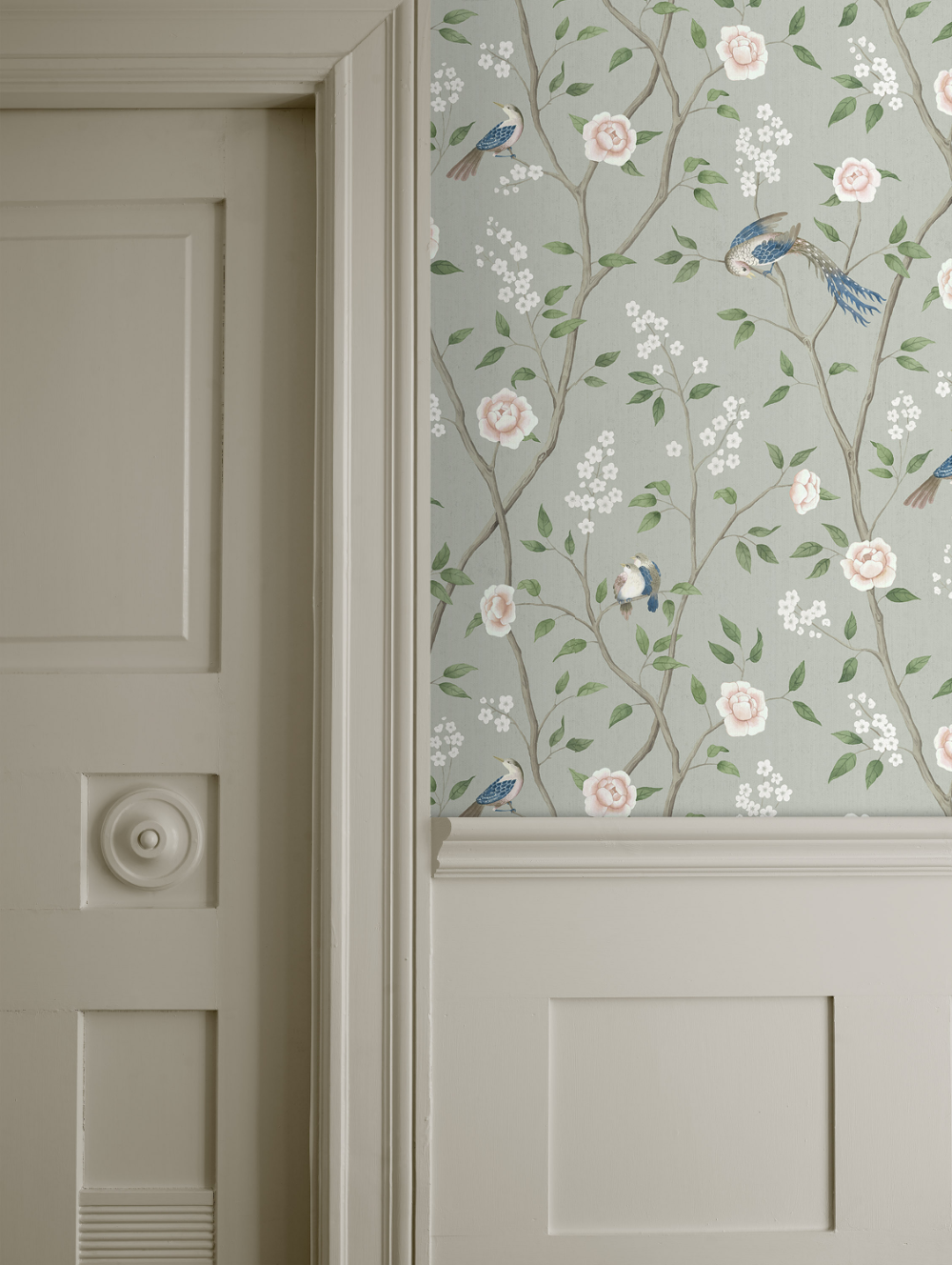 The wallpaper pattern Paradise Birds from Bor?stapeter Green floral wallpaper | Paradise Birds | Swedish designer | Bor?stapeter - The wallpaper pattern Paradise Birds from Bor?stapeter Green floral wallpaper | Paradise Birds | Swedish designer | Bor?stapeter -   14 beauty Wallpaper green ideas