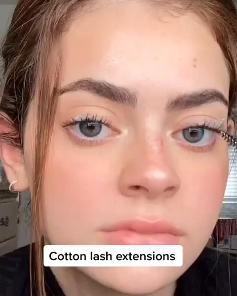 Cotton lash extensions - Cotton lash extensions -   15 beauty Face selfie ideas