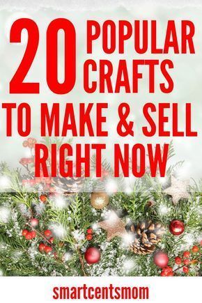 DIY Crafts to Make and Sell during the Holidays - SmartCentsMom - DIY Crafts to Make and Sell during the Holidays - SmartCentsMom -   15 diy Ideen zum verkaufen ideas