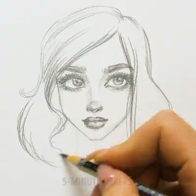 How To Draw Faces (for beginners) - How To Draw Faces (for beginners) -   style Hair draw
