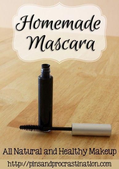 Homemade Mascara: All Natural Healthy Makeup - Pins and Procrastination - Homemade Mascara: All Natural Healthy Makeup - Pins and Procrastination -   17 diy Maquillaje mascaras ideas