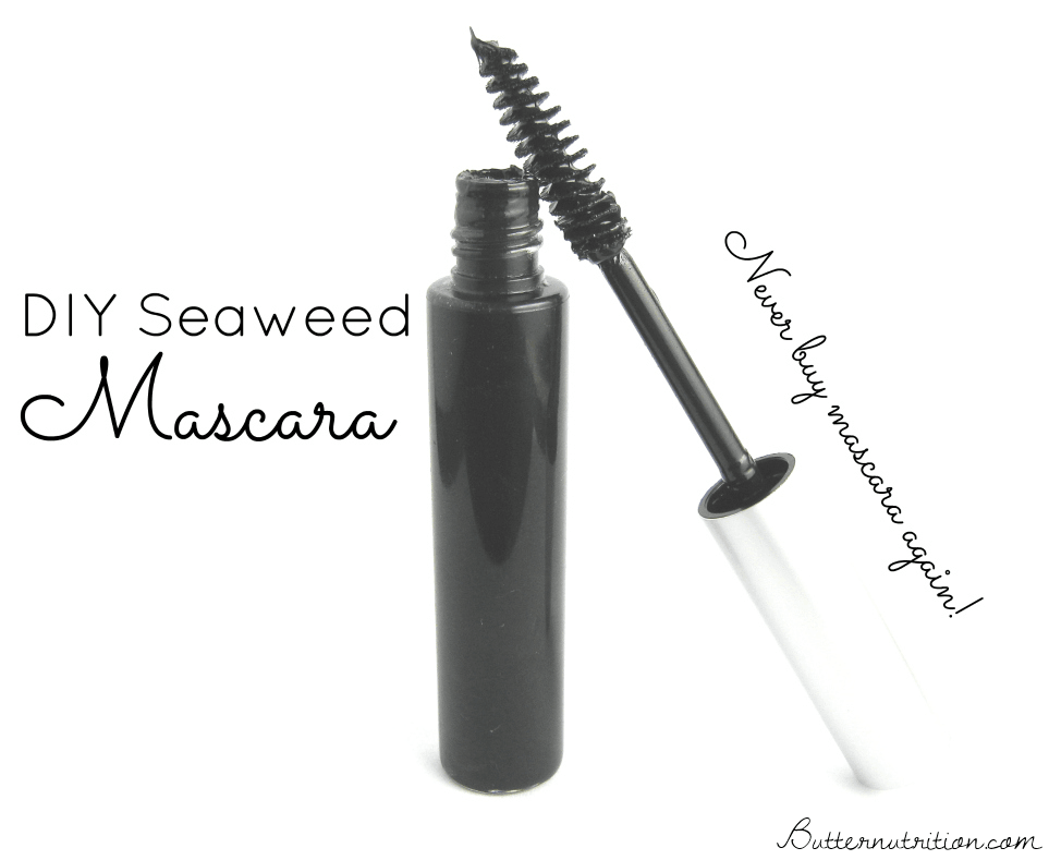 Nourishing DIY Mascara with Seaweed | Butter Nutrition - Nourishing DIY Mascara with Seaweed | Butter Nutrition -   17 diy Maquillaje mascaras ideas