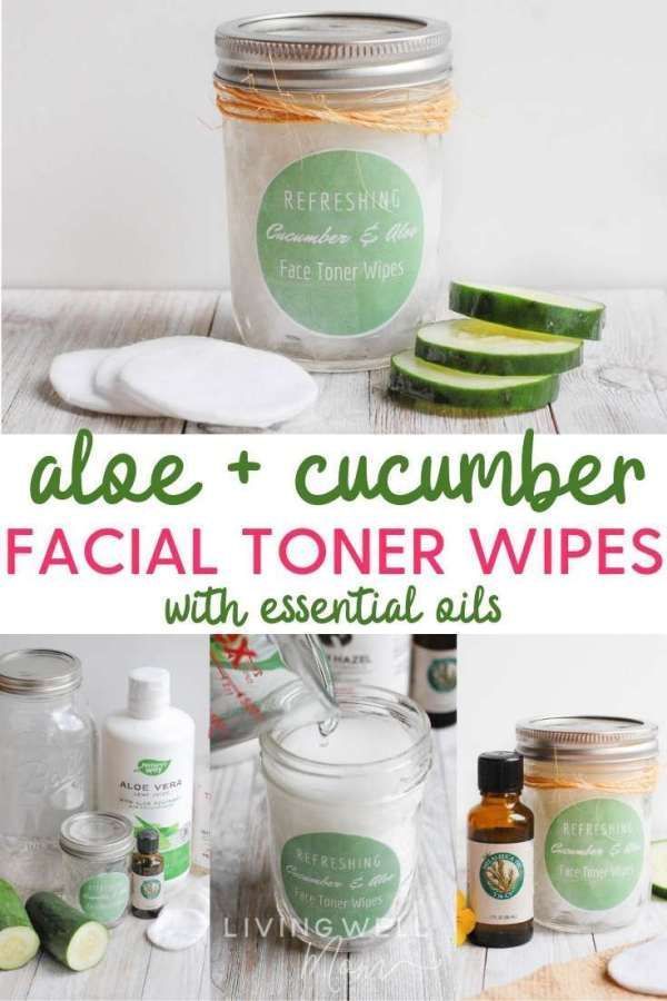 Easy 4 Ingredient DIY Face Toner with Aloe Vera + Witch Hazel - Easy 4 Ingredient DIY Face Toner with Aloe Vera + Witch Hazel -   18 beauty DIY face ideas