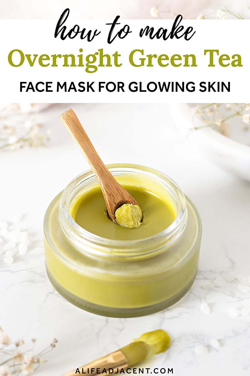 DIY Green Tea Overnight Face Mask for Glowing Skin - DIY Green Tea Overnight Face Mask for Glowing Skin -   18 beauty DIY face ideas