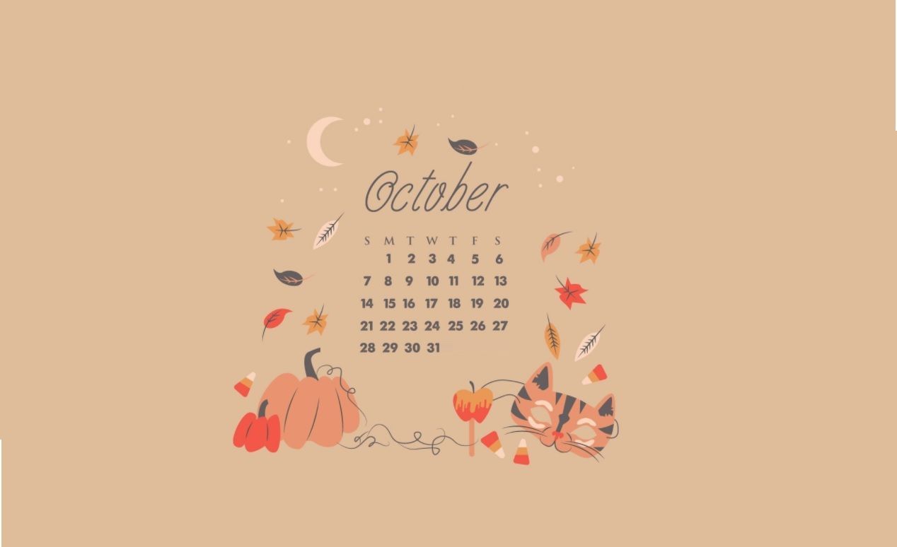 October 2018 Calendar Wallpapers - October 2018 Calendar Wallpapers -   18 beauty Wallpaper macbook ideas