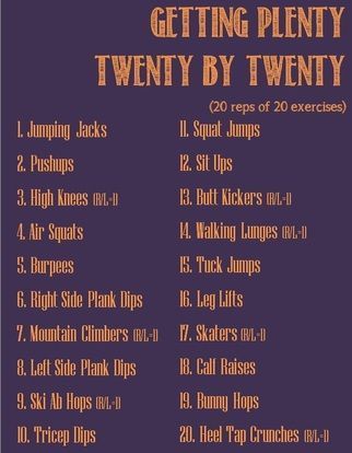 Getting Plenty Twenty by Twenty - Getting Plenty Twenty by Twenty -   18 cross fitness Body ideas
