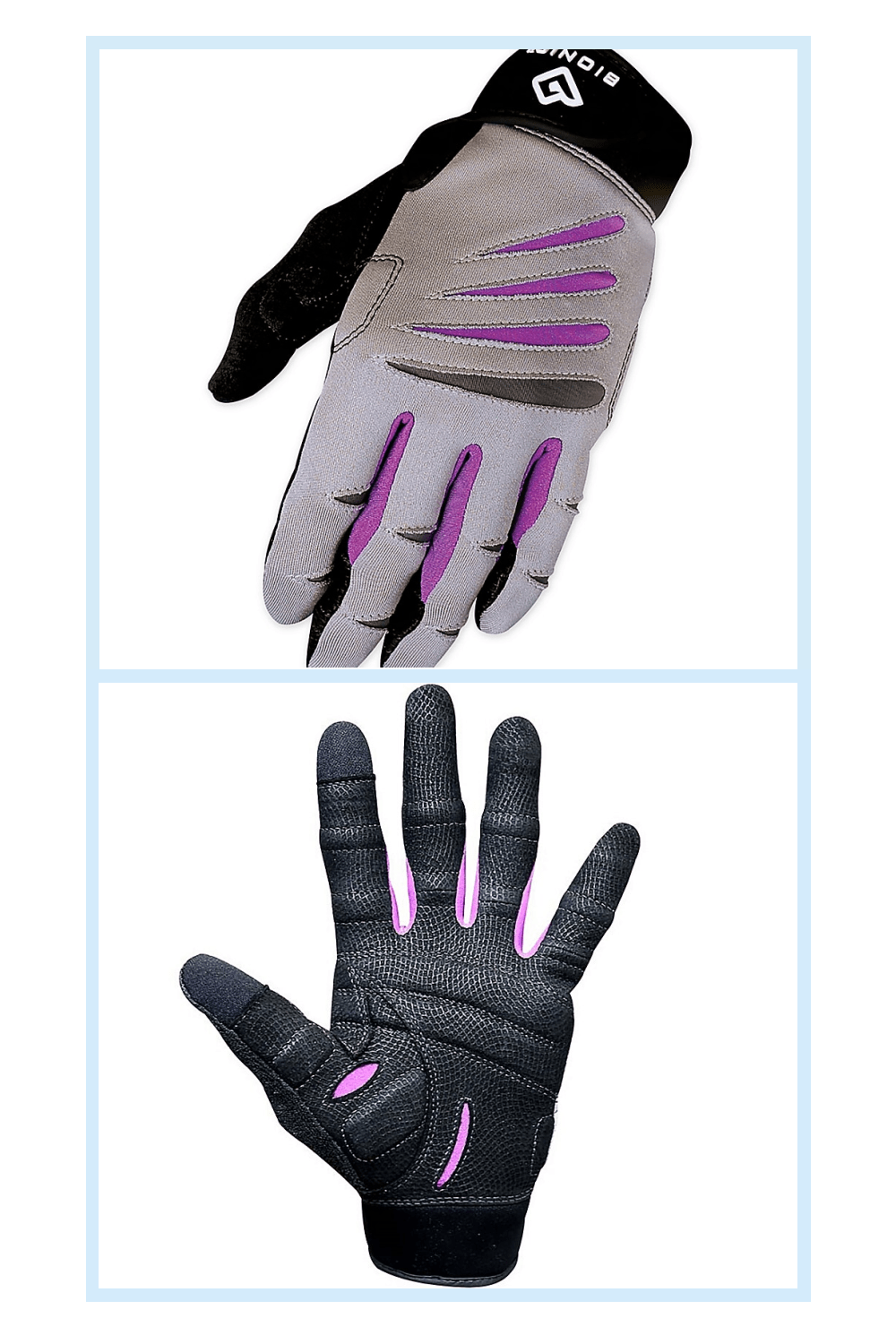 Bionic Gloves Full-Finger Women's Large Cross-Training Fitness Gloves Grey/purple - Bionic Gloves Full-Finger Women's Large Cross-Training Fitness Gloves Grey/purple -   18 cross fitness Body ideas