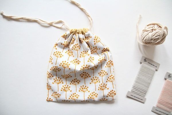 Drawstring Bag Tutorial - Drawstring Bag Tutorial -   18 diy Bag drawstring ideas