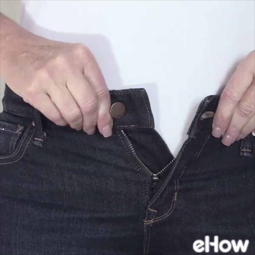 How to Make the Waist Bigger on Jeans | eHow.com - How to Make the Waist Bigger on Jeans | eHow.com -   18 diy Clothes crafts ideas