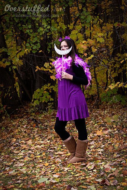 DIY Cheshire Cat Costume - Overstuffed Life - DIY Cheshire Cat Costume - Overstuffed Life -   18 diy Halloween Costumes cat ideas