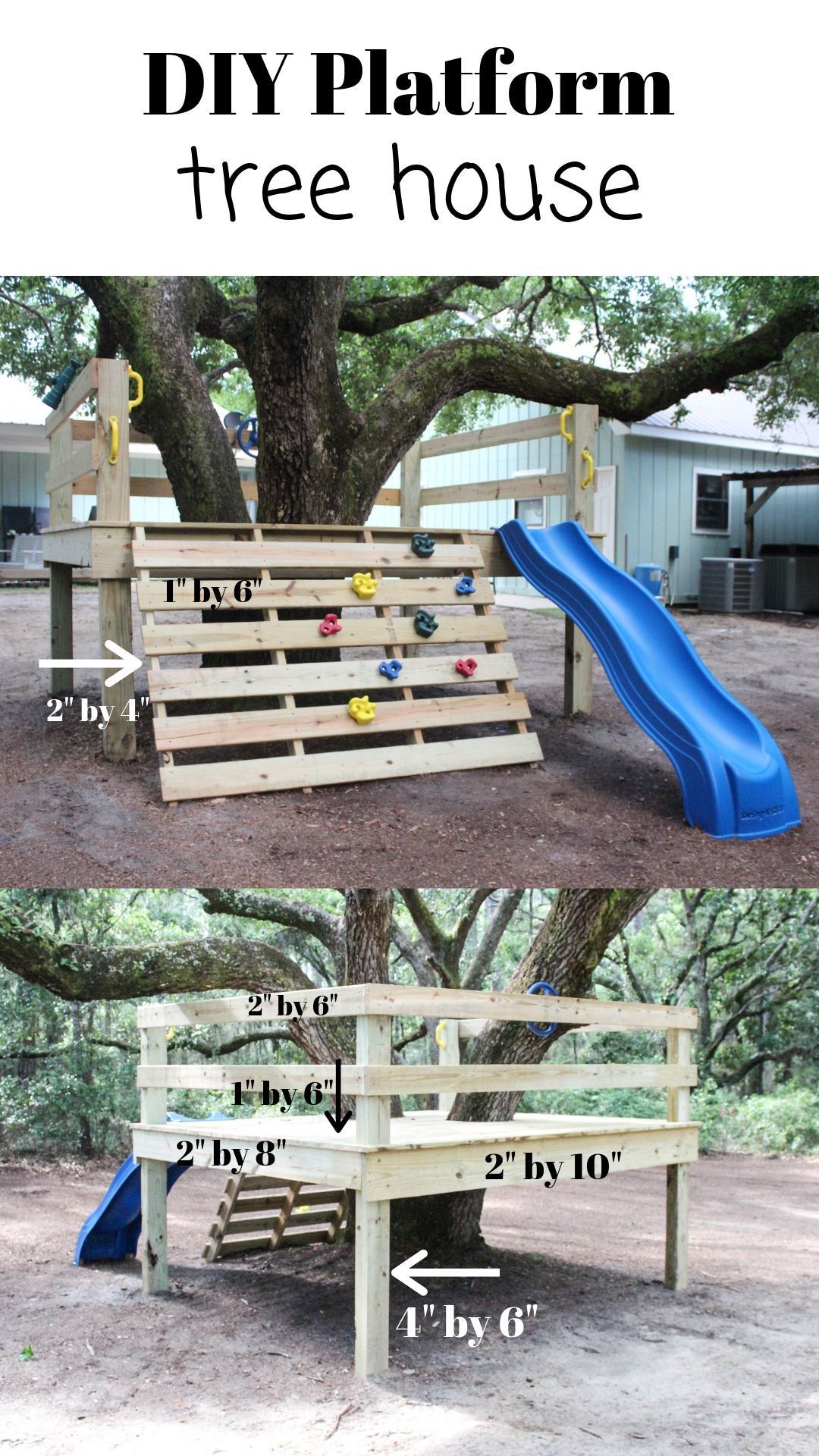 DIY Platform Tree House - DIY Platform Tree House -   18 diy Outdoor area ideas