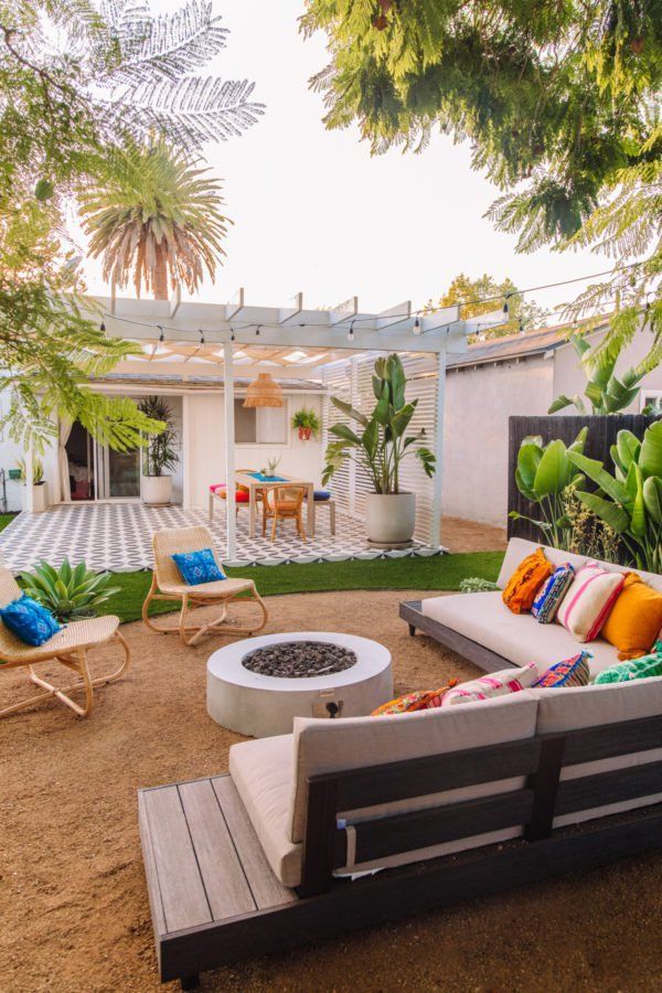 The Mindwelling: Our Colorful California Backyard Reveal - Studio DIY - The Mindwelling: Our Colorful California Backyard Reveal - Studio DIY -   18 diy Outdoor area ideas