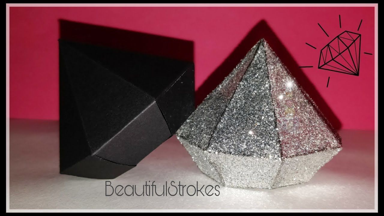 DIY 3D PAPER DIAMOND - DIY 3D PAPER DIAMOND -   18 diy Paper diamond ideas