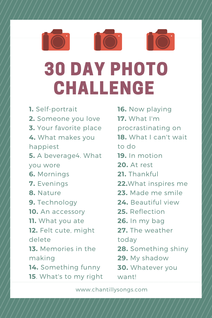 Do a 30-Day Photo Challenge for the New Year! - Do a 30-Day Photo Challenge for the New Year! -   18 fitness Instagram challenge ideas