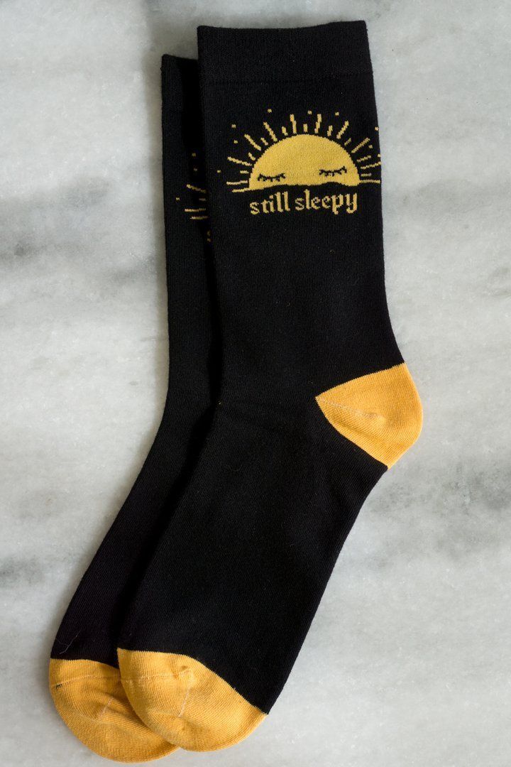 Still Sleepy Socks - Still Sleepy Socks -   18 fitness Outfits socks ideas