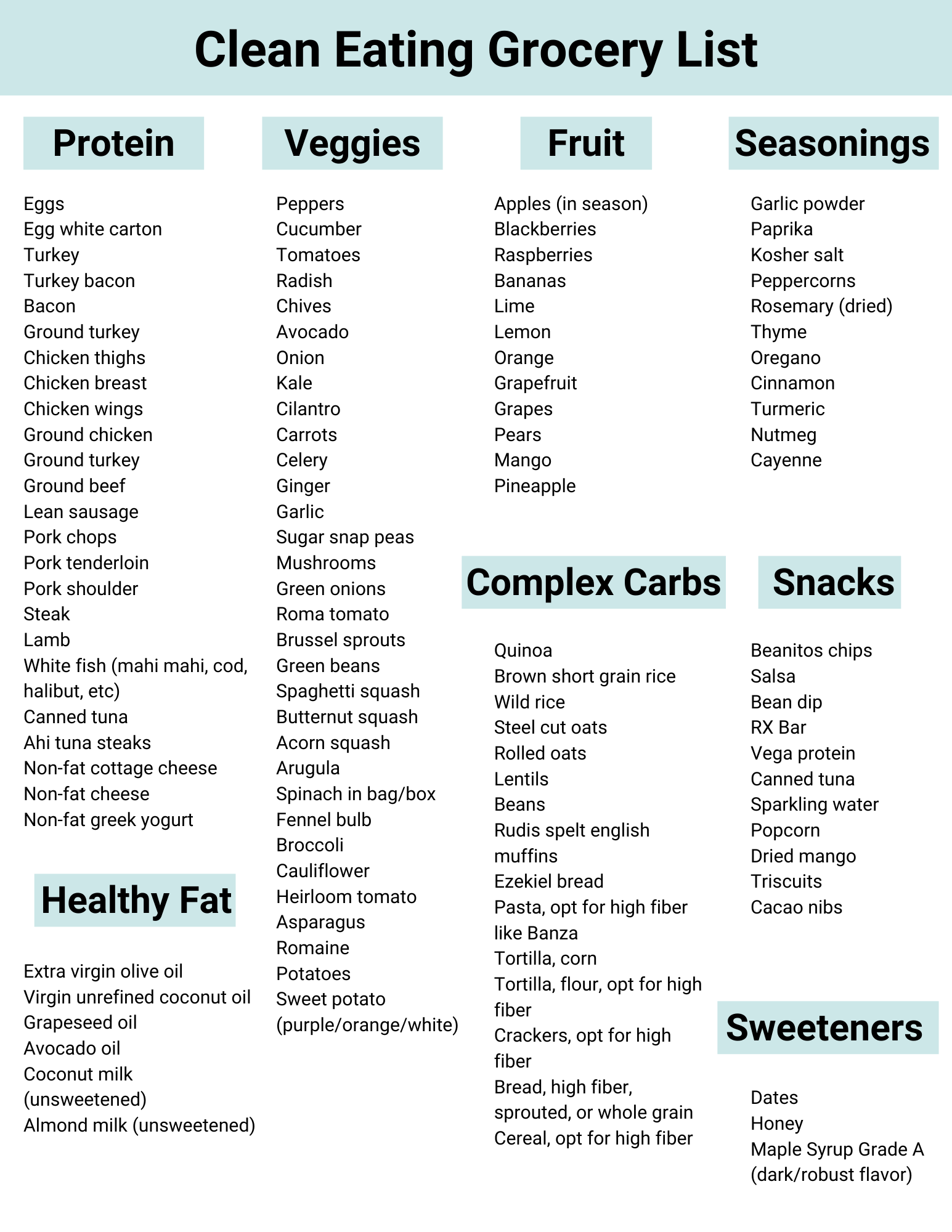 18 fitness Training clean eating ideas