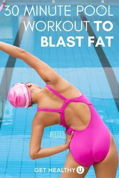 30-Minute Pool Workout To Blast Fat - 30-Minute Pool Workout To Blast Fat -   18 water fitness Exercises ideas