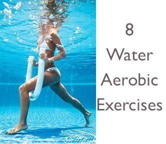 8 Water Aerobic Exercises - 8 Water Aerobic Exercises -   18 water fitness Exercises ideas