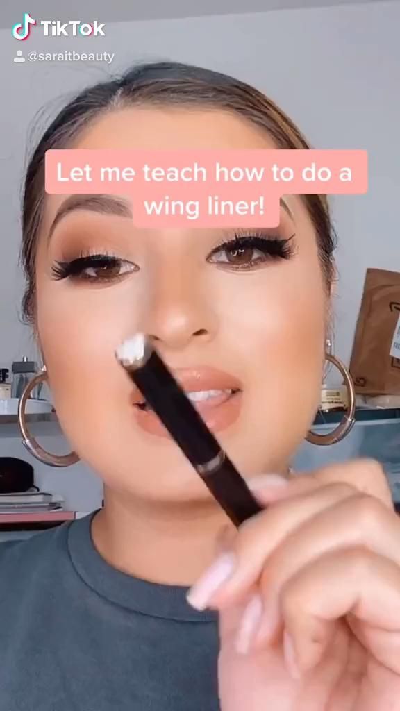 How to do a wing eyeliner! - How to do a wing eyeliner! -   19 beauty Hacks lashes ideas