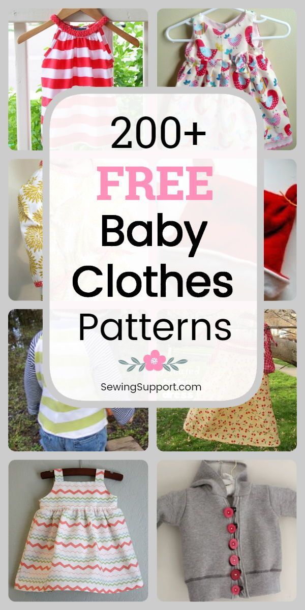 200  Free Baby Clothes Patterns - 200  Free Baby Clothes Patterns -   19 diy Baby dress ideas