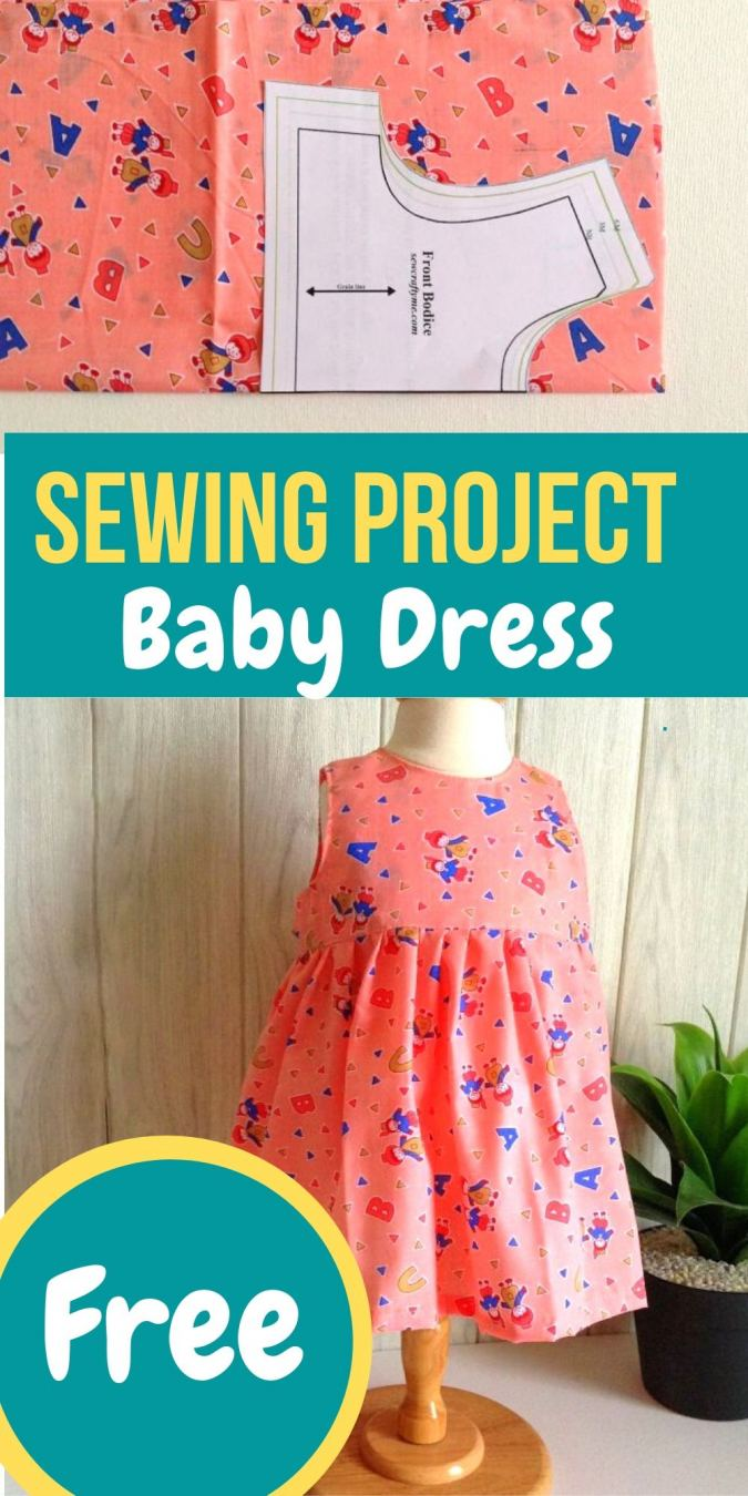 Easy Baby Girl Dress Sewing Pattern - Easy Baby Girl Dress Sewing Pattern -   19 diy Baby dress ideas