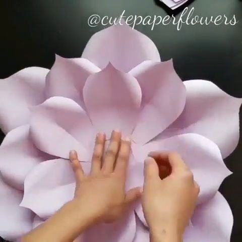 DIY paper flowers - DIY paper flowers -   19 diy Decorations flowers ideas