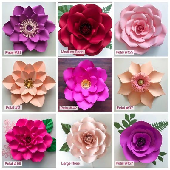PDF TCS Business Kit COMPLETE Paper Flowers Wall Template Set Printable Trace & Cut My To Go Paper Flower Designs for easy Backdrop Project - PDF TCS Business Kit COMPLETE Paper Flowers Wall Template Set Printable Trace & Cut My To Go Paper Flower Designs for easy Backdrop Project -   19 diy Decorations flowers ideas