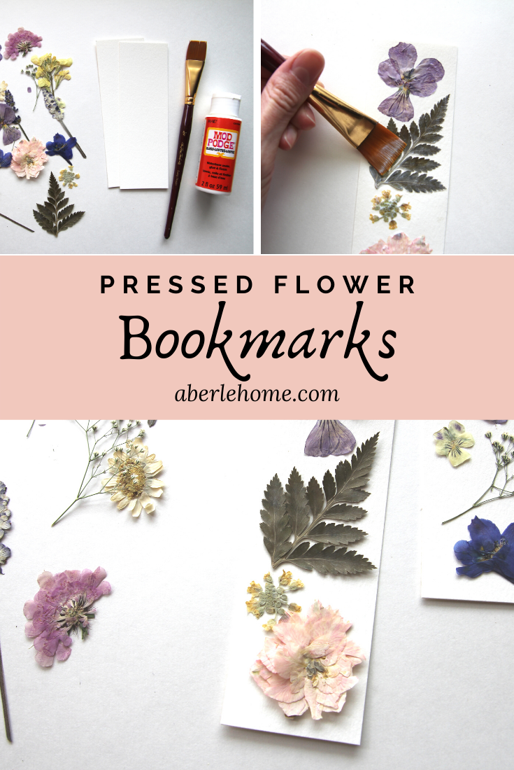 Easy Pressed Flower Bookmarks - Easy Pressed Flower Bookmarks -   19 diy Decorations flowers ideas