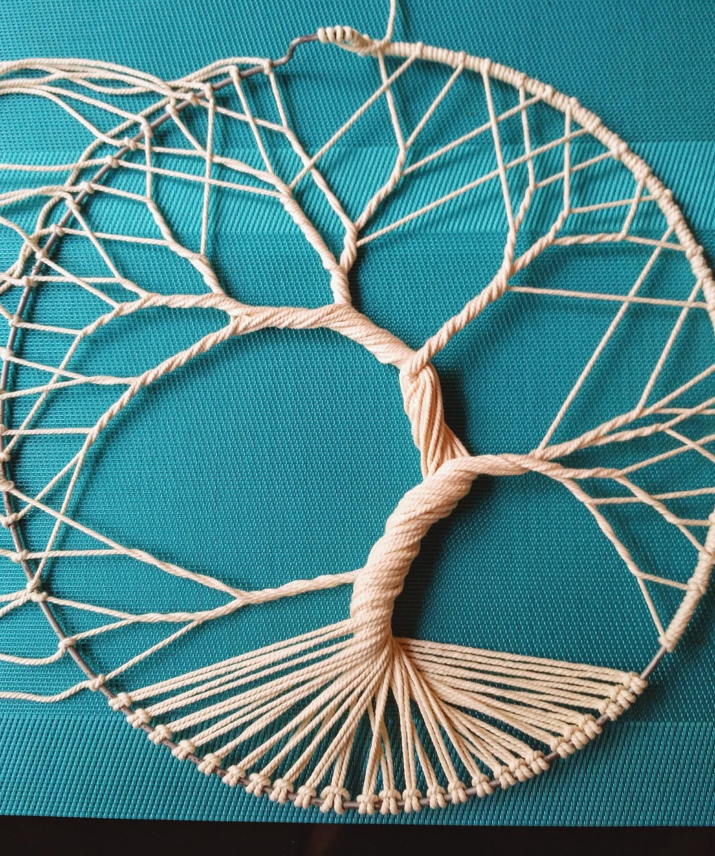 How to make a Tree of Life with rope - How to make a Tree of Life with rope -   19 diy Dream Catcher tree of life ideas