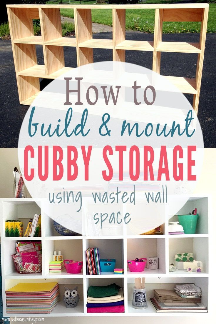 How to Build DIY Cubby Shelves that Mount | Simple DIY Storage Tutorial - How to Build DIY Cubby Shelves that Mount | Simple DIY Storage Tutorial -   19 diy Facile rangement ideas