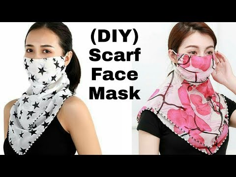 How to Stitch Fabric Scarf Face Mask / DIY Fabric Face Mask at Home - How to Stitch Fabric Scarf Face Mask / DIY Fabric Face Mask at Home -   19 diy Fashion scarf ideas