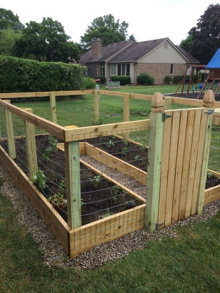 DIY Raised and Enclosed Garden Bed - DIY Raised and Enclosed Garden Bed -   19 diy Garden fence ideas