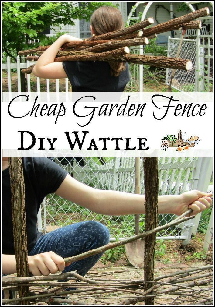 You can't get cheaper than FREE! - You can't get cheaper than FREE! -   19 diy Garden fence ideas