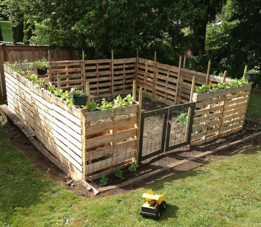 19 diy Garden fence ideas