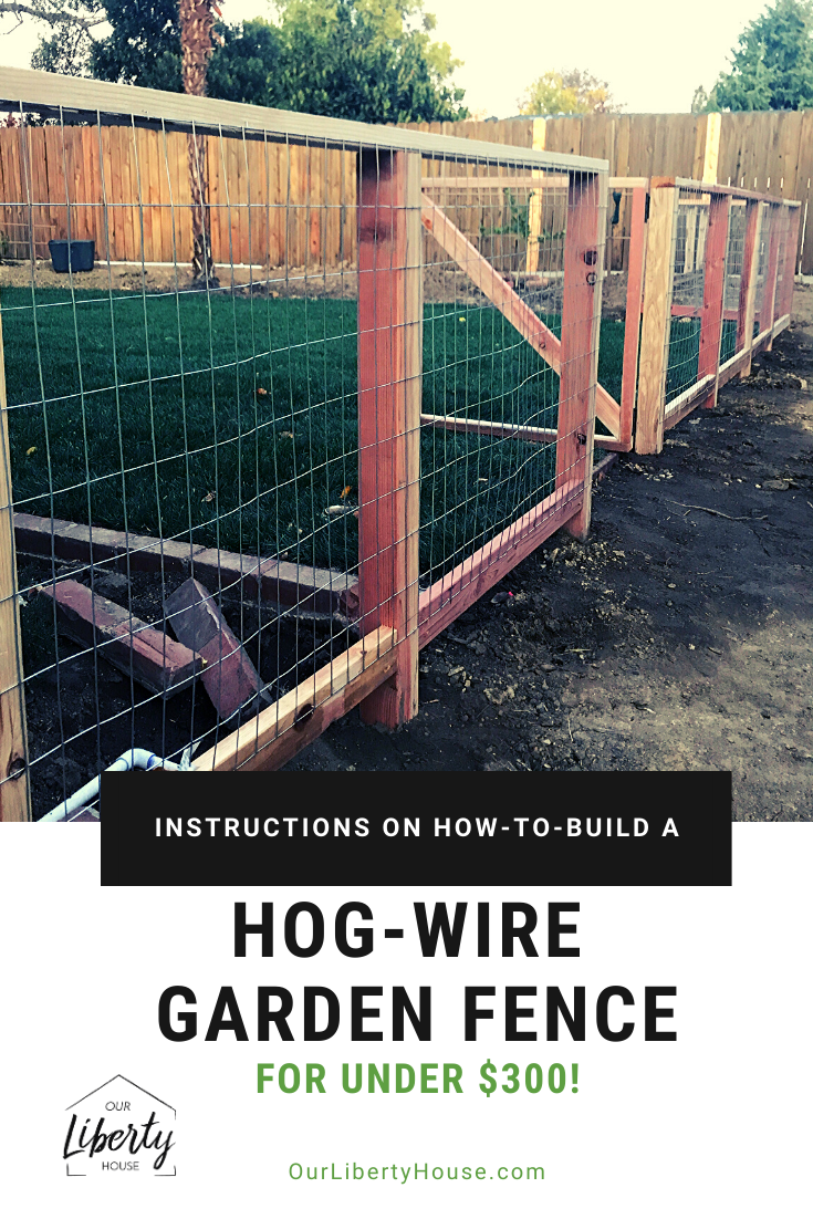 Update Your Yard with This Hog Wire Fence - Update Your Yard with This Hog Wire Fence -   19 diy Garden fence ideas