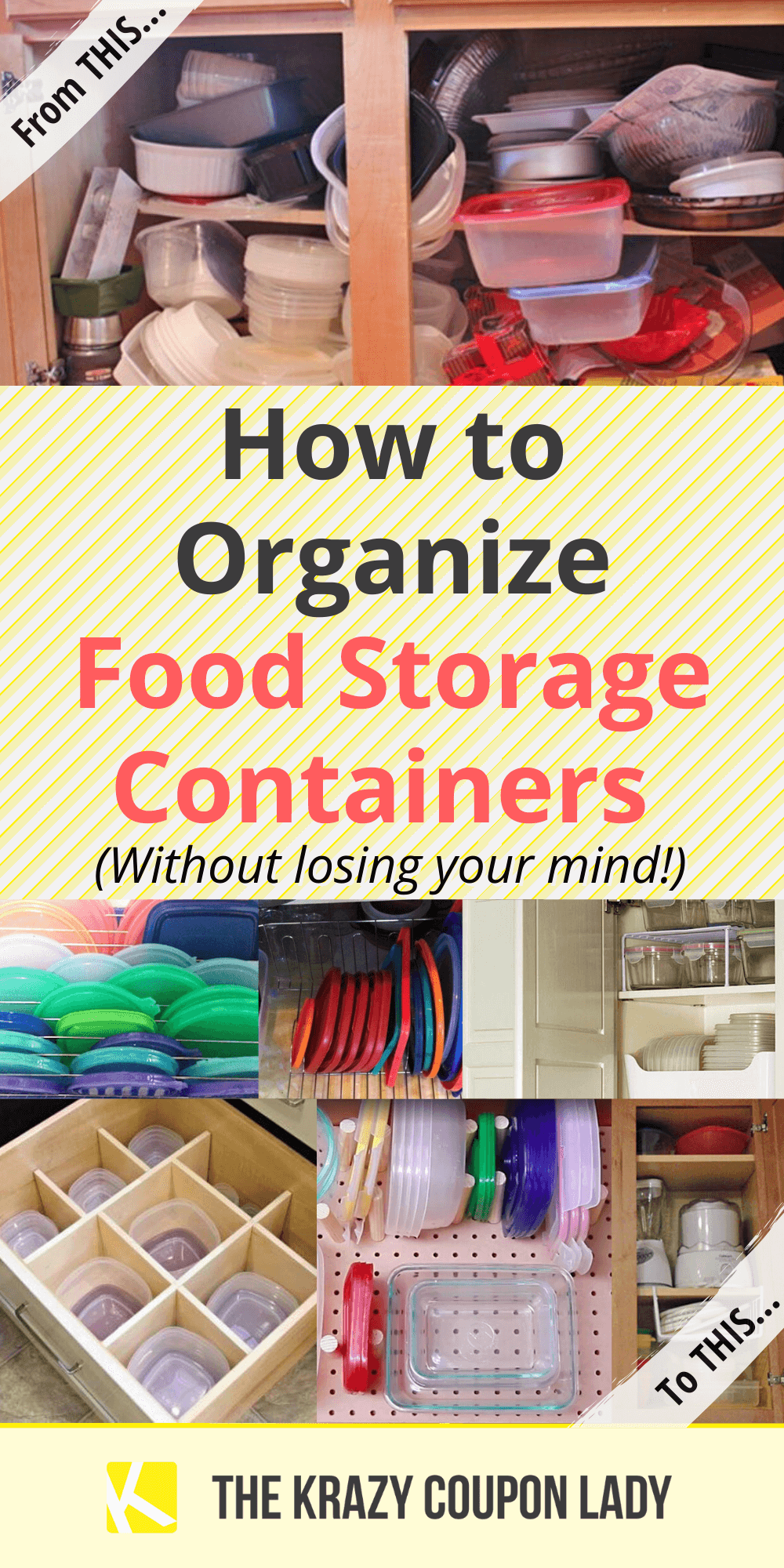 How to Organize Kitchen Food Storage Containers - How to Organize Kitchen Food Storage Containers -   19 diy Organization hacks ideas